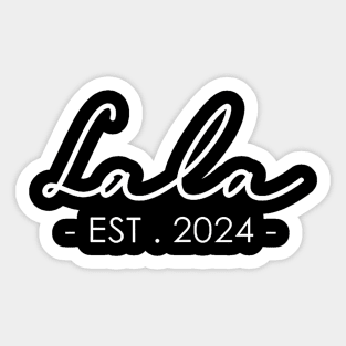 Mimi Est 2024 Lala Mother Day New Grandma Pregnancy Sticker